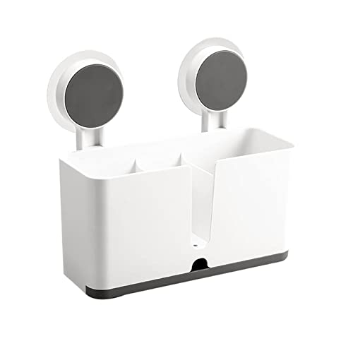 Porta Cuchillos Universal Para Cocina Soporte for palillos con ventosa, organizador de utensilios de cocina multifuncional montado en la pared con caja de almacenamiento en estante Soporte Para Cuchil