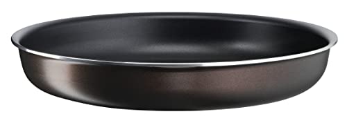 Tefal Ingenio Easy Plus - Sartén 28 cm, apilable, revestimiento antiadherente, todas las cocinas excepto inducción, fabricada en Francia L1500602