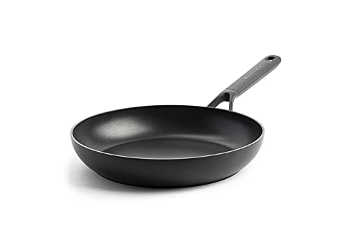 KitchenAid Classic Forged Sartén Antiadherente de 3 Capas de 28 cm, Hecha con ingeniería Alemana, Apta para Cocina de Inducción, Horno y Lavavajillas, negra