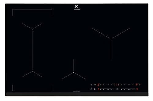 Electrolux LIL83443 Placa de inducción Bridge 80 cm, tecnología Hob2Hood® y función puente