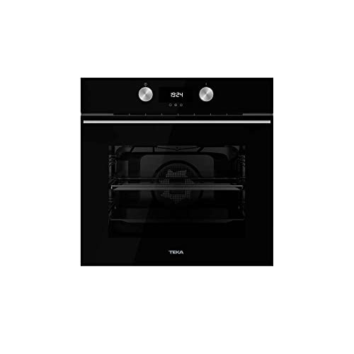 Teka Horno Pirolítico Multifunción, Urban Colors Edition, Modelo HLB 8400 P, SurroundTemp 8 funciones de cocinado, Eficiencia energética A+, Negro, 59.5 x 59.5 x 55.9 cm, 111000008