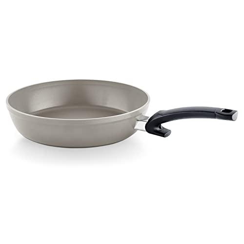 Fissler Ceratal Comfort - Sartén de aluminio sin PFAS/PTFE, revestimiento de cerámica (20 cm de diámetro, antiadherente, inducción)