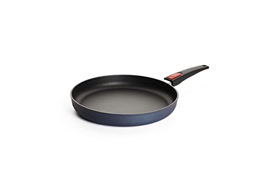 Woll Diamond Lite - Sartén (inductiva, diámetro de 30 cm, 5 cm de alto, con mango extraíble, apta para todo tipo de fuegos, aluminio fundido, apto para horno, antracita)