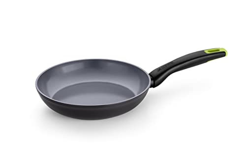 MONIX ECO NATURE - SARTÉN 20CM ALUMINIO FORJADO RECICLADO, CERÁMICA ANTIADHERENTE REFORZADA, APTA PARA TODO TIPO DE COCINA E INDUCCIÓN