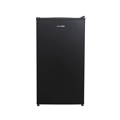 UNIVERSALBLUE Frigorífico Bajo Encimera Negro | Nevera 84L | Bajo Encimera | Puerta Reversible | Bajo Consumo