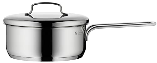 WMF Mini - Cazo con tapa Ø16cm, cromargan acero inoxidable publido, apto para todo tipo de cocina incluido inducción