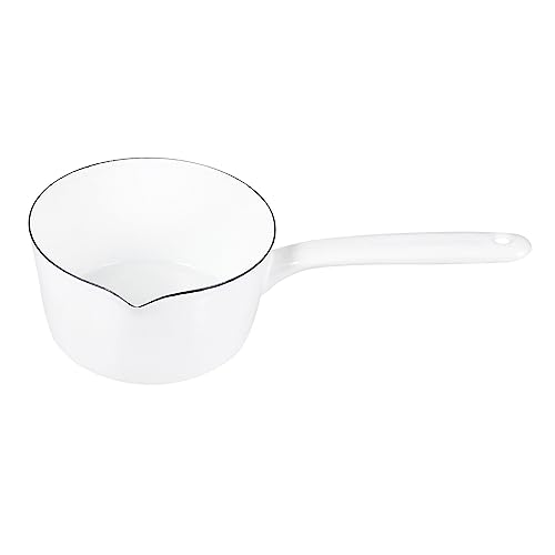 Cabilock Olla De Esmalte Vela Crisol Alimentos Franceses Cacerola Antiadherente Jarras De Crema De Cerámica Mini Olla De Cocina Mini Olla De Sopa Utensilios De Cocina Olla De Calentamiento