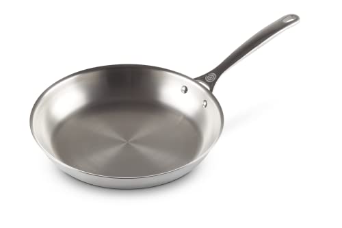 Le Creuset Sartén baja de 20 cm de acero inoxidable Plus de tres capas de, 96600220000100