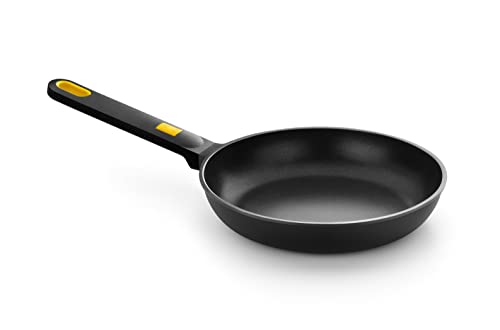 BRA Sartén 24 cm, Negro Y Amarillo, 24 cm