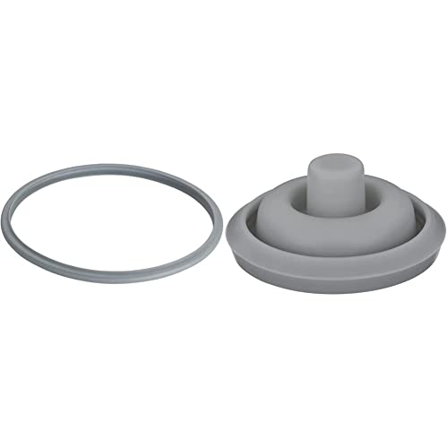 WMF Plus Junta de Goma para Tapa, Silicona, Gris, 22 cm Plus 60.9310.9502 - Junta indicador cocción para Olla rápida