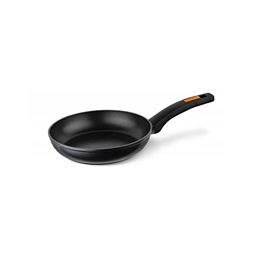 MONIX Sartén Fuego M821218, 18 Cm, Espesor Base 4 Mm, Aluminio Forjado-Apta para Inducción