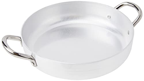 Pentole Agnelli - Cazuela de Aluminio INOX con 2 Asas