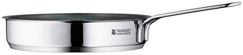 WMF Mini sartén con revestimiento de 18 cm, acero inoxidable Cromargan pulido, inducción, apilable, ideal para porciones pequeñas o presupuestos individuales