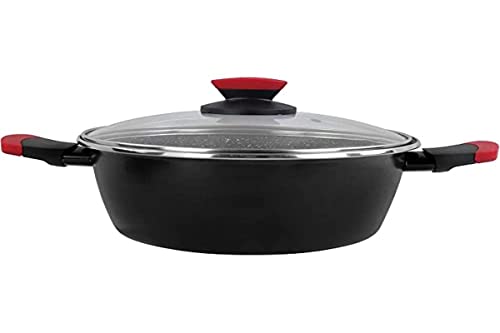 MAGEFESA colección Niger olla 28 en acero esmaltado vitrificado, apto inducción y lavavajillas