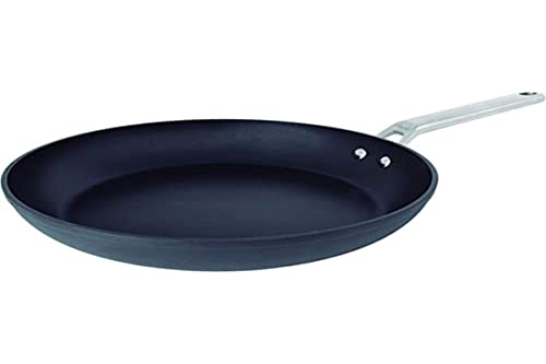 Arcos Serie Samoa | Sarten Antiadherente 32 cm | Aluminio Forjado | Apta cualquier cocina | Mango Acero Inoxidable Efecto Frio | Sistema ahorro energético | Apta lavavajillas | Color Negro