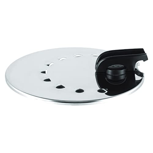 Tefal L98298 Ingenio - Tapa multifunción (acero inoxidable, 20-28 cm, apta para lavavajillas, acero inoxidable/negro