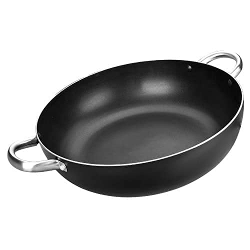 IBILI - Sarten honda con 2 asas i-chef, 32 cms, Aluminio, Antiadherente, Apto para induccion