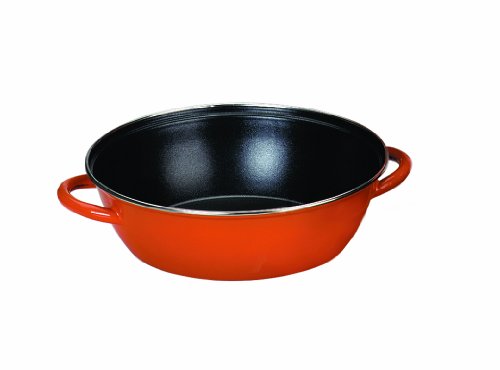 IBILI 916730 - Sarten Honda con 2 Asas Orange 30 Cms.