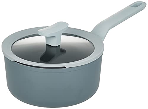 Berghoff 3950164 Cazo 18cm, 2l + tapa, aluminio, inducción, color gris