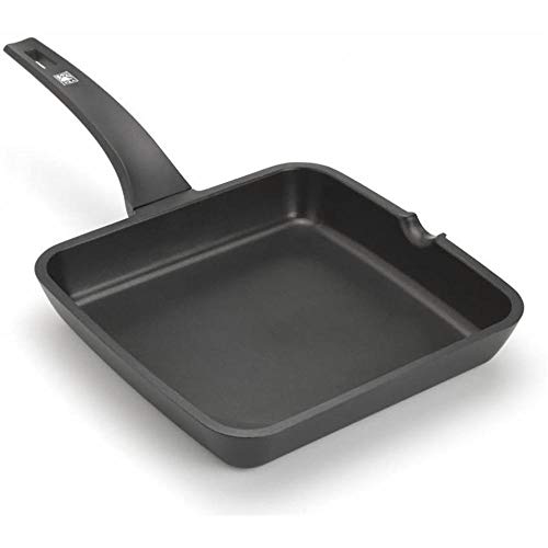 BRA Efficient-Grill asador, Negro, 28 cm