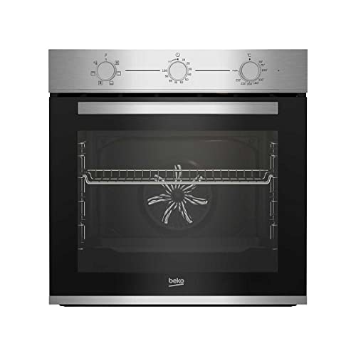 Beko Conjunto BSE22120X Horno+Placa INOX Aq, Negro