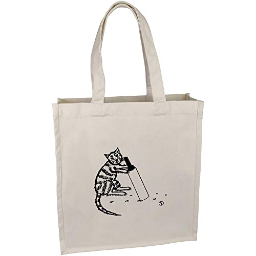 Azeeda 'Gato grillo' Bolso de Lona de Compras (ZX00001049)