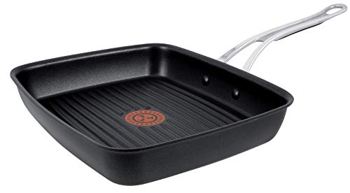 Tefal Parrilla Jamie Oliver de la Marca, anodizada, 23 x 27 cm, en Color Negro