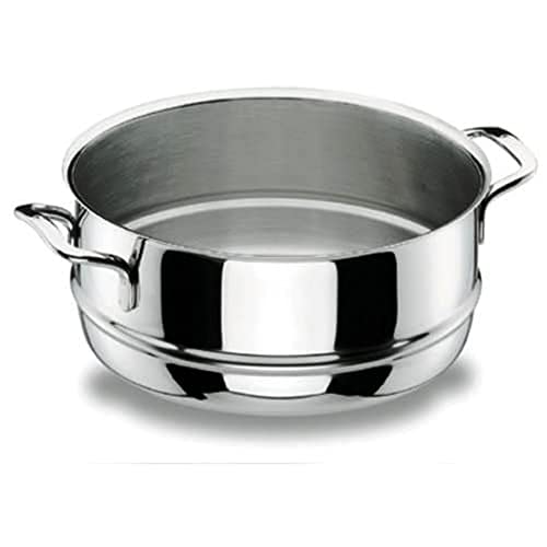 Lacor - 90424 - Cacerola Vapor Gourmet 24cm Inox