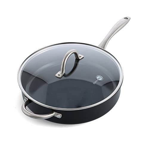 Greenpan Prime Midnight Saludable cerámica Antiadherente, Negro