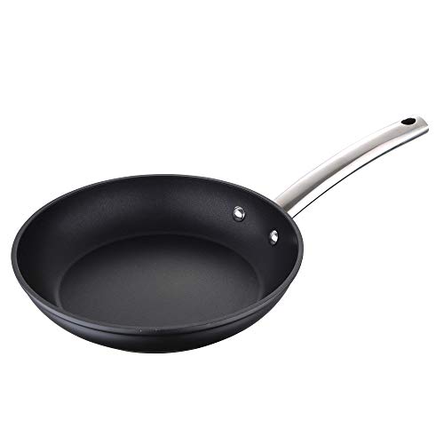 Bergner Foodies Sarten, Aluminio Forjado, Negro, 30 cm
