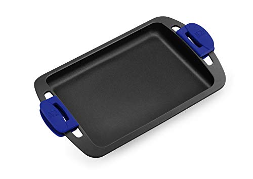 BRA ADVANCED - Plancha lisa 40 cm, aluminio fundido con antiadherente, sin PFOA reforzado de rendimiento superior y resistencia a los arañazos, apta para Inducción, Multicolor [Amazon Exclusive]