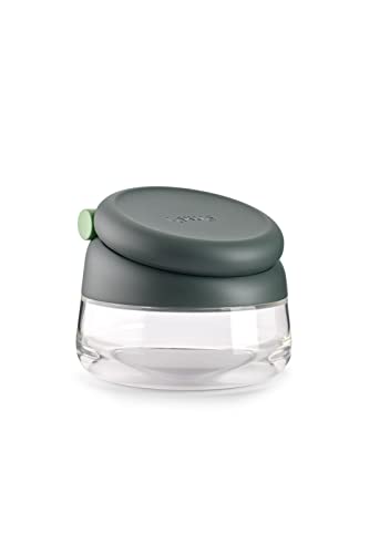 Lékué Salero/Azucarero, 500 milliliters, Vidrio de borosilicato, Transparente/Gris