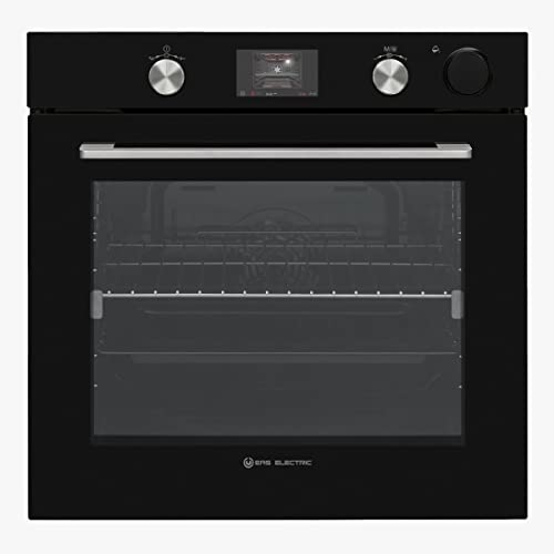 EAS ELECTRIC SMART TECHNOLOGY | Horno Vapor | EMV75TVP | Cristal negro | 10 funciones | Capacidad 78 litros | Clase energética A | Turbo ventilador | Convección envolvente | Autolimpieza