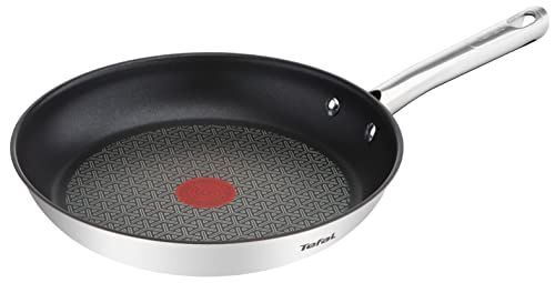 Tefal A70408 Duetto - Sartén para inducción (acero inoxidable, 32 cm)