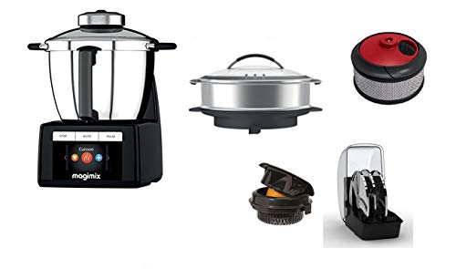 MAGIMIX COOK EXPERT + OPCIONAL : POT VAPEUR - JUICER EXTRACTOR KIT+ CITRUSPRESSE+DISK REF 17653