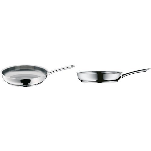 WMF Profi - Set de 2 sartenes 20 - 28 cm, cromargan acero inoxidable para todo tipo de cocinas incluida inducción