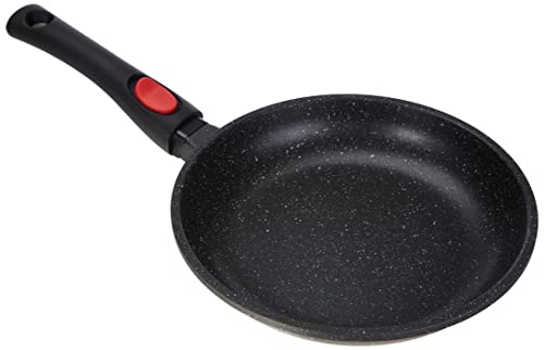 Kamberg Sartén24 cm, mango extraíble, aluminio fundido, revestimiento piedra antiadherente, todos los incendios, incluida la inducción, sin PFOA