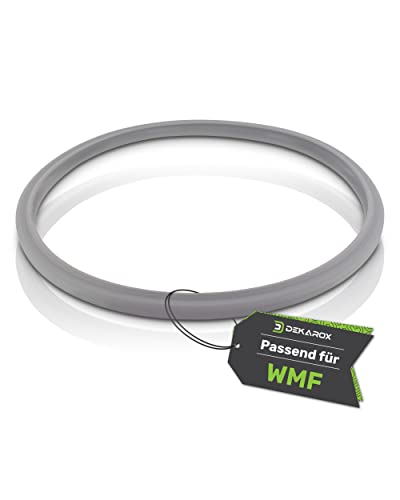 Dekarox Junta de tapa para olla a presión WMF 60.6855.9990 6068559990 60.6855.9997 6068559997 Perfect 22 cm de diámetro 3L 4,5L 6,5L 8,5L