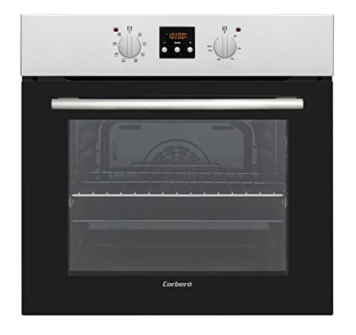 Corberó CCHV659MXG Hornos Multifunción Dimensiones 60x60x58, 69L, Cristal Negro Perfil Inox,L2600W Potencia, Eficiencia Energética A