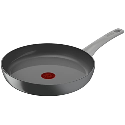 Tefal Renew On – Sartén de 20 cm de aluminio 100% reciclado, revestimiento antiadherente cerámico sin PFOA, Thermo-Signal, embalaje 90% reciclado, todo tipo de cocinas, cocina baja en grasas