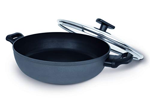 Arcos Cacerola Antiadherente, Negro, 28 cm / 3,7 L