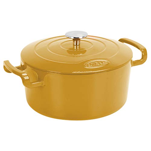 Sitram SITRABELLA Cocotte Redonda, 5 litros, Hierro Fundido