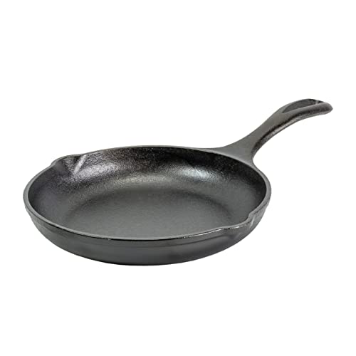 LODGE Lodge Chef Collection - Sartén de hierro fundido de 8 pulgadas (LC8SK)