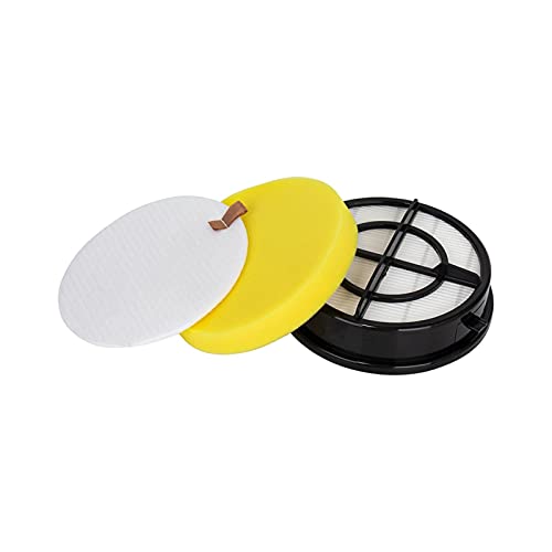 JUSTYUSHU Filtros de aspiradora Kit Fit for Bissell Style Pet Pein Braeer Vertical Modelo de vacío 16871 165 0C 16501 1650A 16502 1650 Serie Piezas de Repuesto