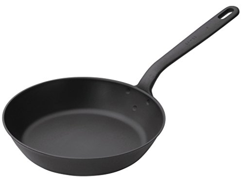 KUHN RIKON Eisenpfanne Black Star 32 cm, Pfanne aus langlebigem Eisen für scharfes Anbraten, Induktion, backofenfest