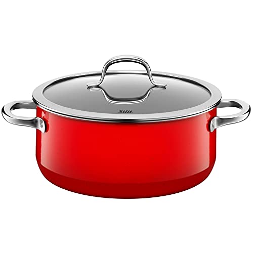 Silit Passion Cacerola, Rojo, 24 cm