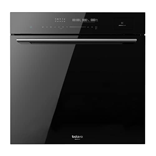 Cecotec Horno Multifunción Integrable de 72 L Bolero Hexa V3000 Black. 3150 W, Control Táctil, Cocción de Vapor, Control Táctil, Menús Automáticos, Limpieza de Vapor, Sistemas de Seguridad