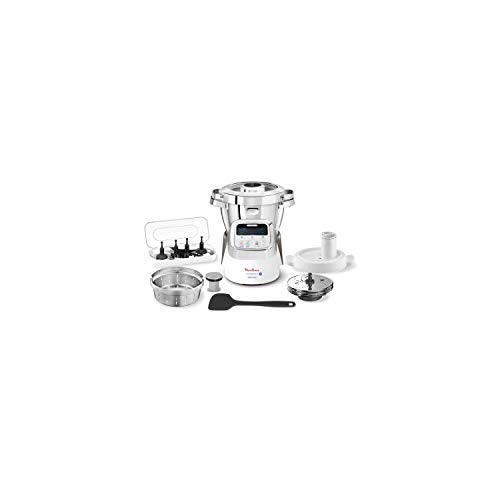 Moulinex HF906B10 - Robot I-Companion XL, 1550 W, 4,5 camas, color blanco