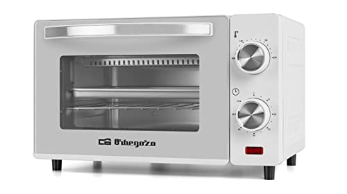 Orbegozo HO 970 - Horno eléctrico de sobremesa, 10 litros de capacidad, calor superior/inferior, temporizador, termostato regulable, 650 W