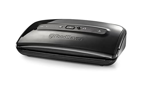 FoodSaver FFS002X Envasadora al vacío, 140 W, plástico, Negro